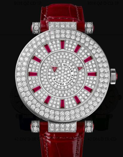 Franck Muller Round Ladies Double Mystery Replica Watch for Sale Cheap Price 42 DM D 2R CD OG